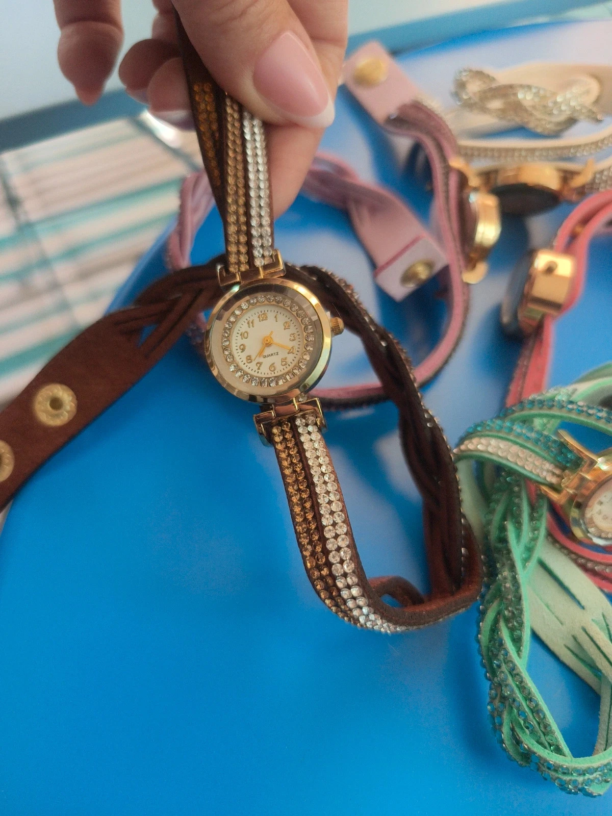 Lot de montre bracelet strasse